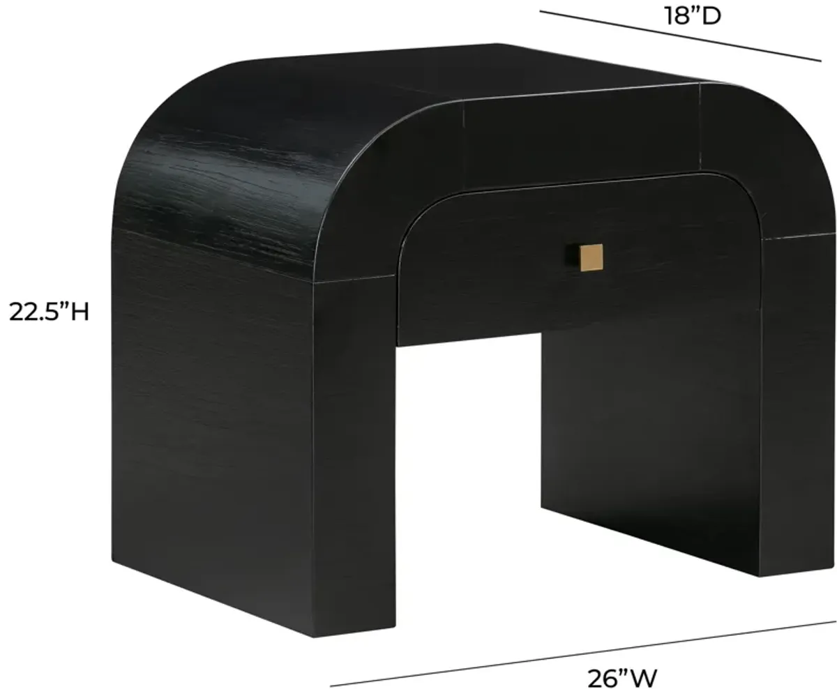 Laverne Nightstand - Black