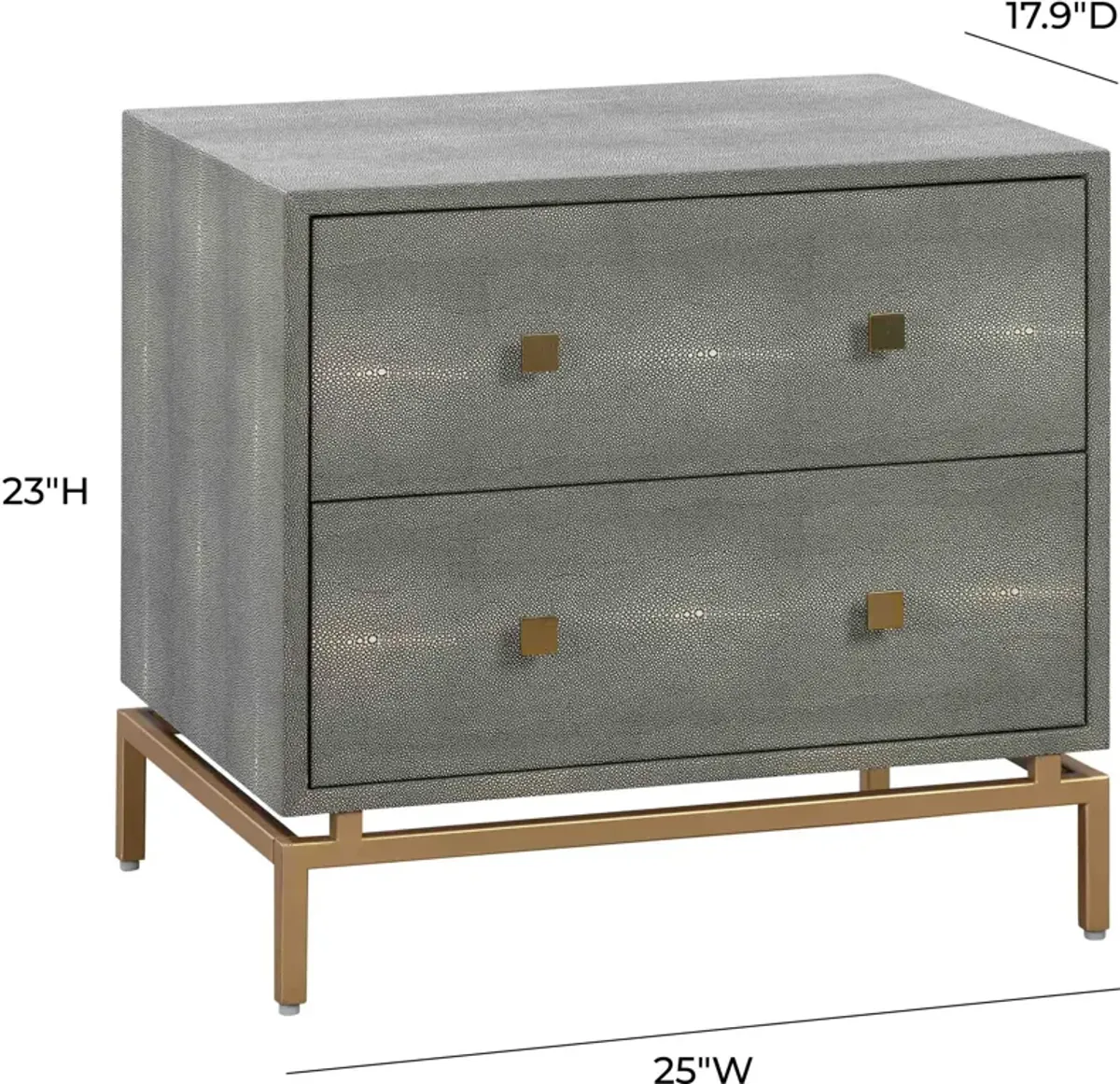 Tachi 2-Drawer Nightstand