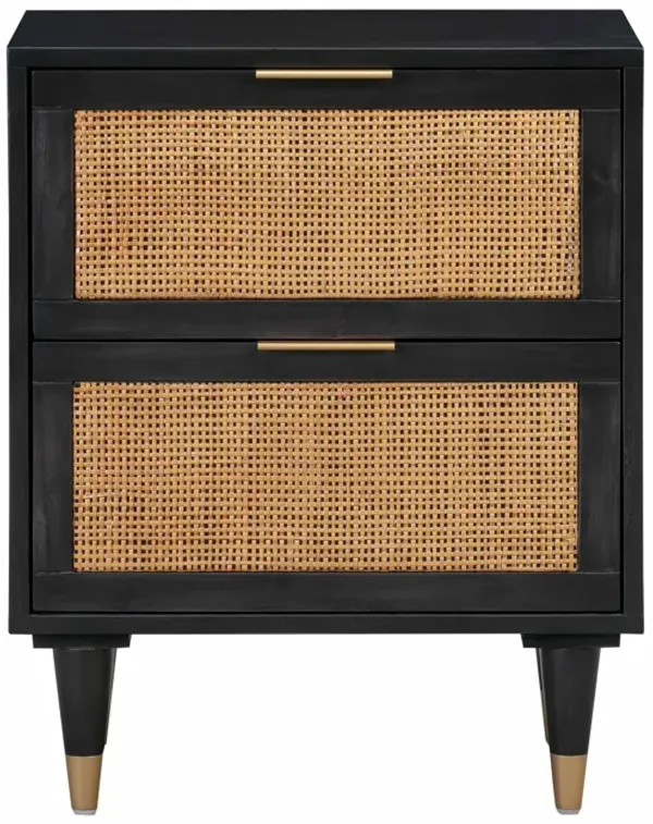 Almos 2-Drawer Nightstand