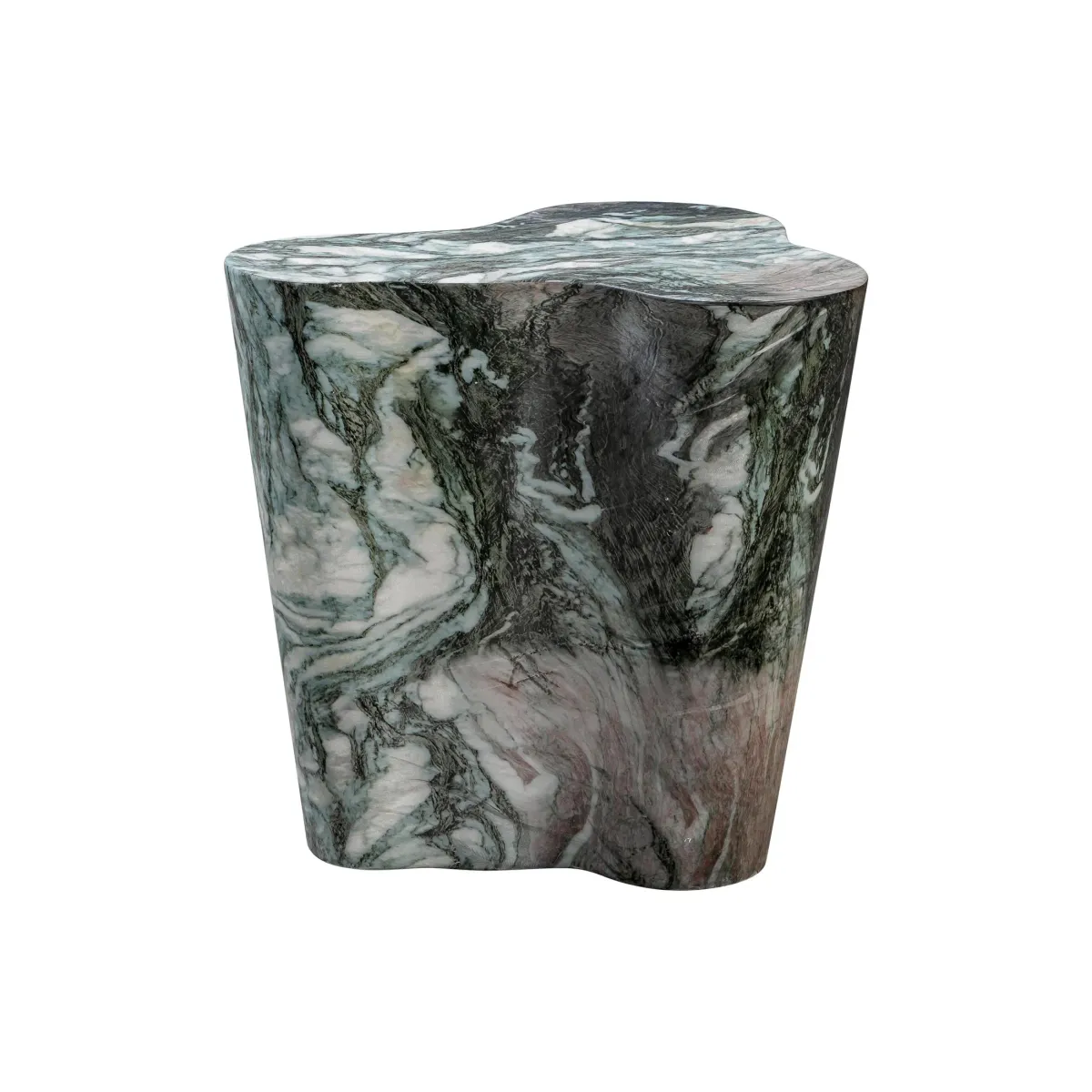 Elodie Indoor/Outdoor Short Side Table - Gray