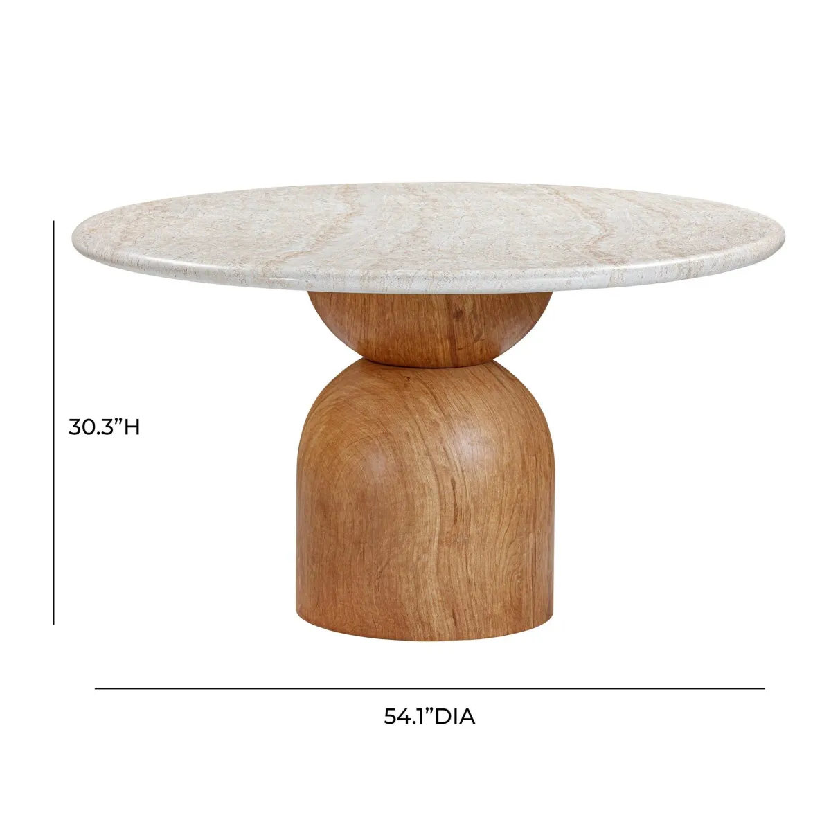 Estonia Indoor/Outdoor Round Dining Table