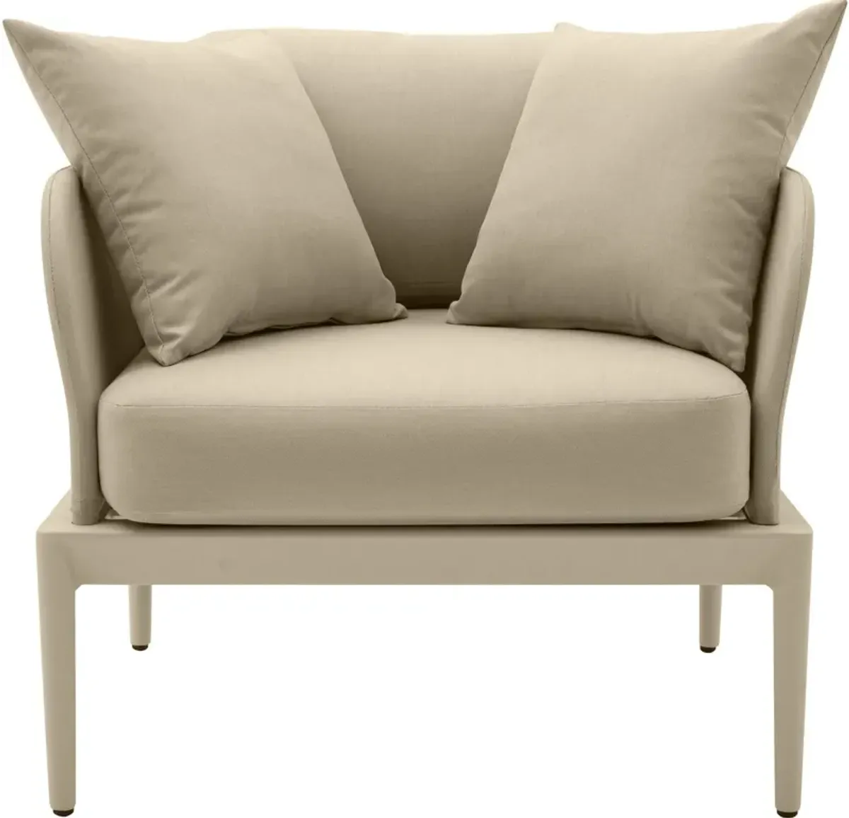 Vancouver Outdoor Lounge Chair - Taupe