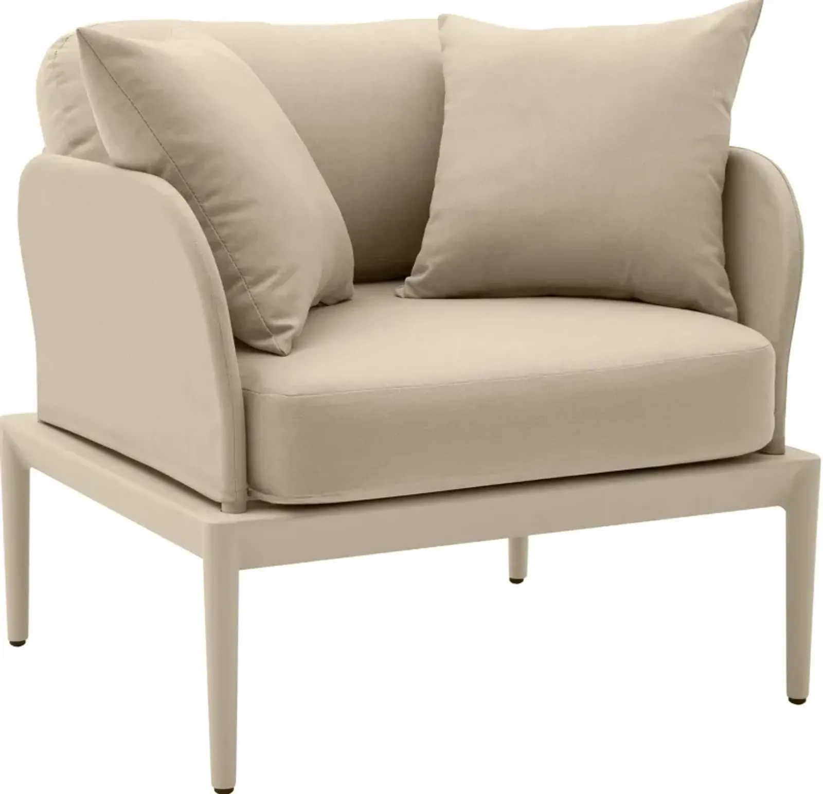 Vancouver Outdoor Lounge Chair - Taupe