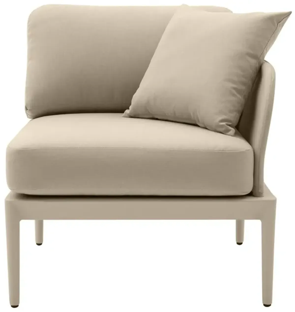 Vancouver Outdoor Right Arm Facing Chair - Taupe