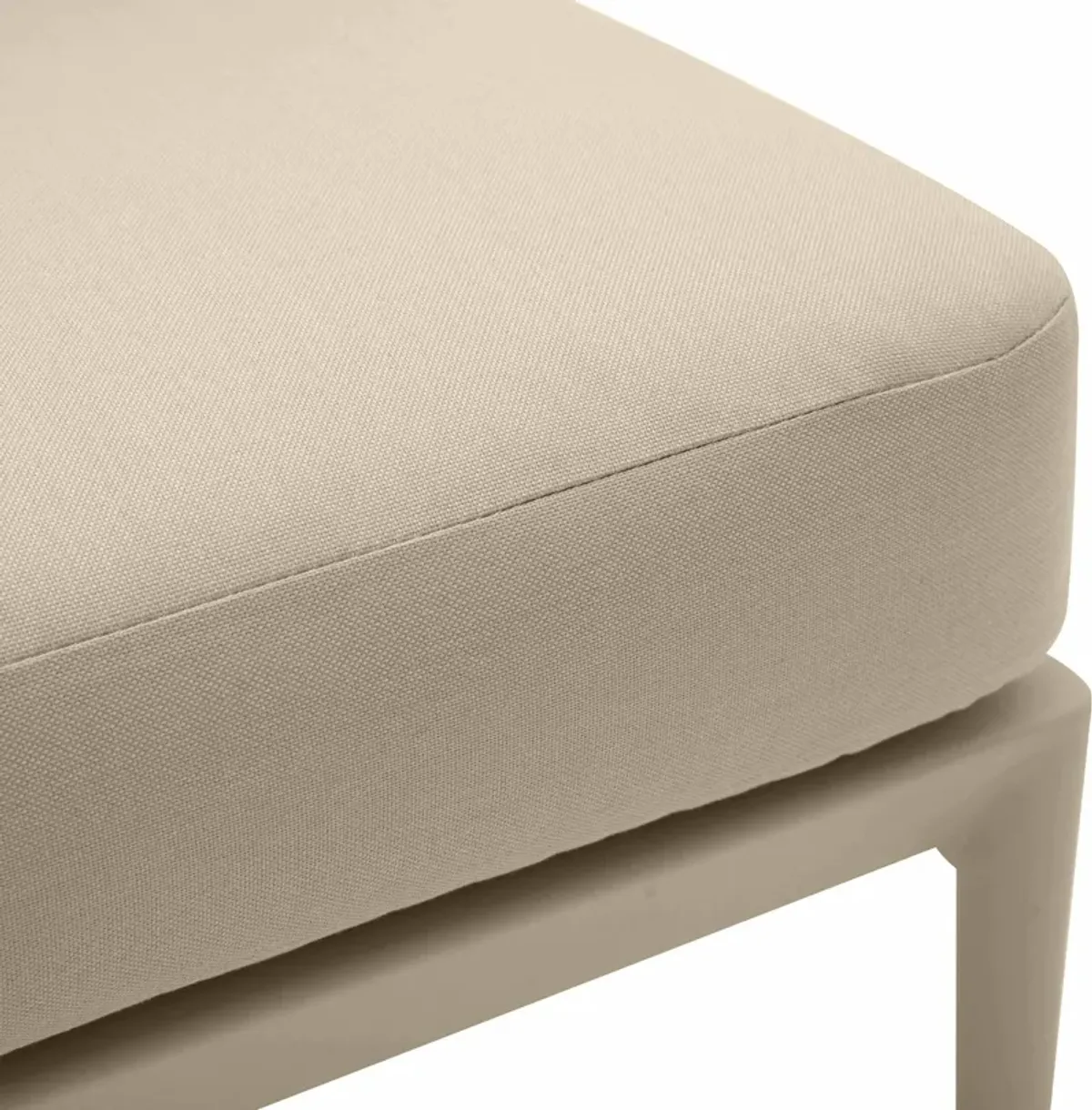 Vancouver Outdoor Armless Chair - Taupe