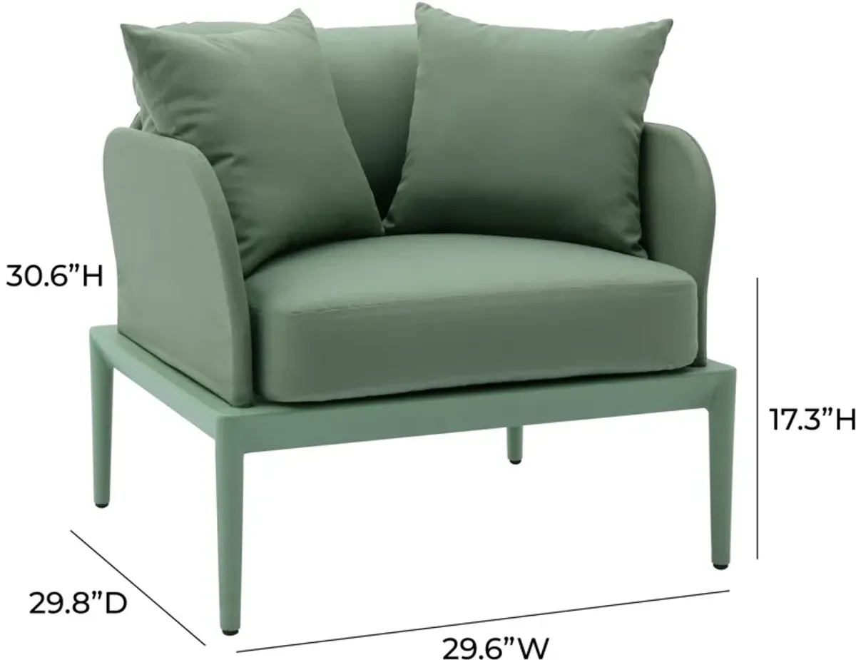 Vancouver Outdoor Lounge Chair - Green