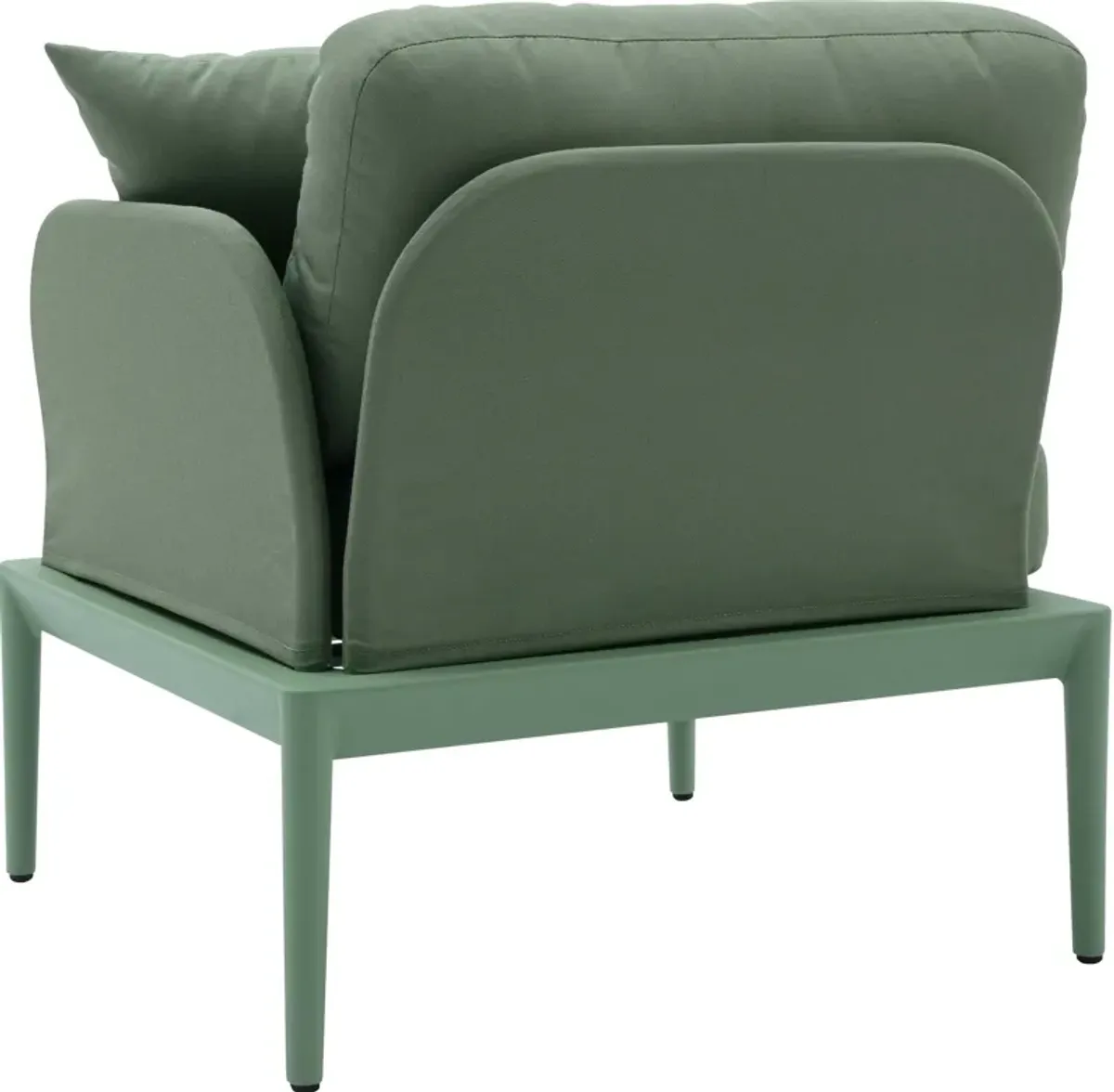 Vancouver Outdoor Right Arm Facing Chair  - Green