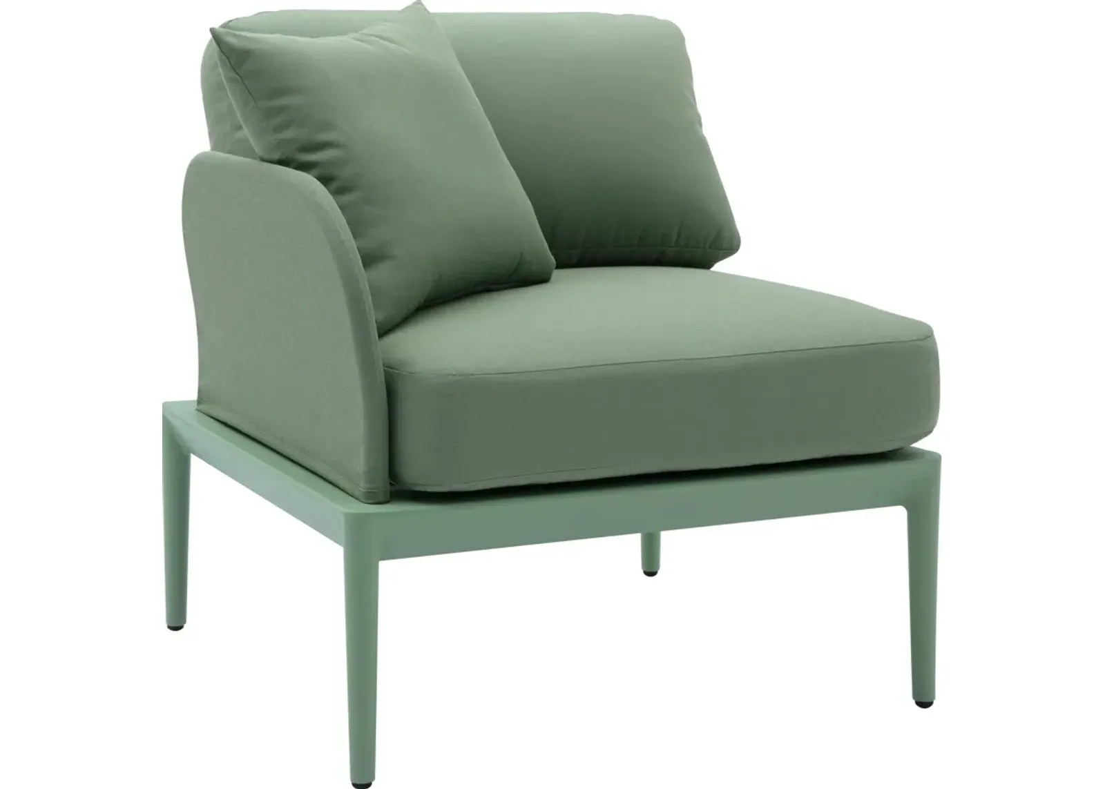 Vancouver Outdoor Left Arm Facing Chair - Green