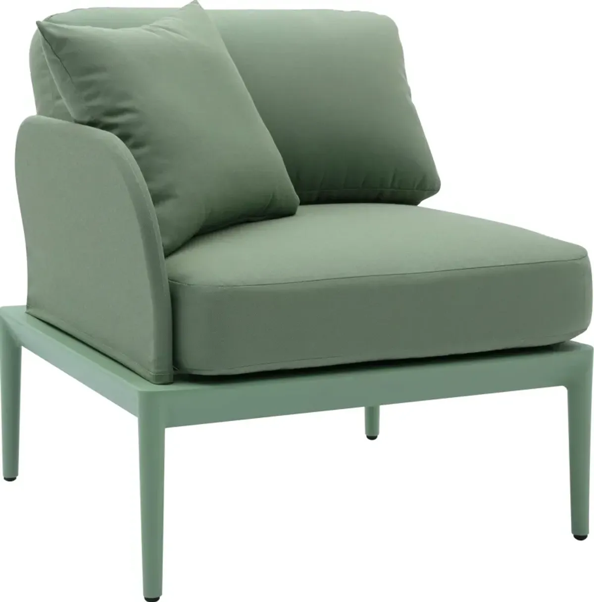 Vancouver Outdoor Left Arm Facing Chair - Green