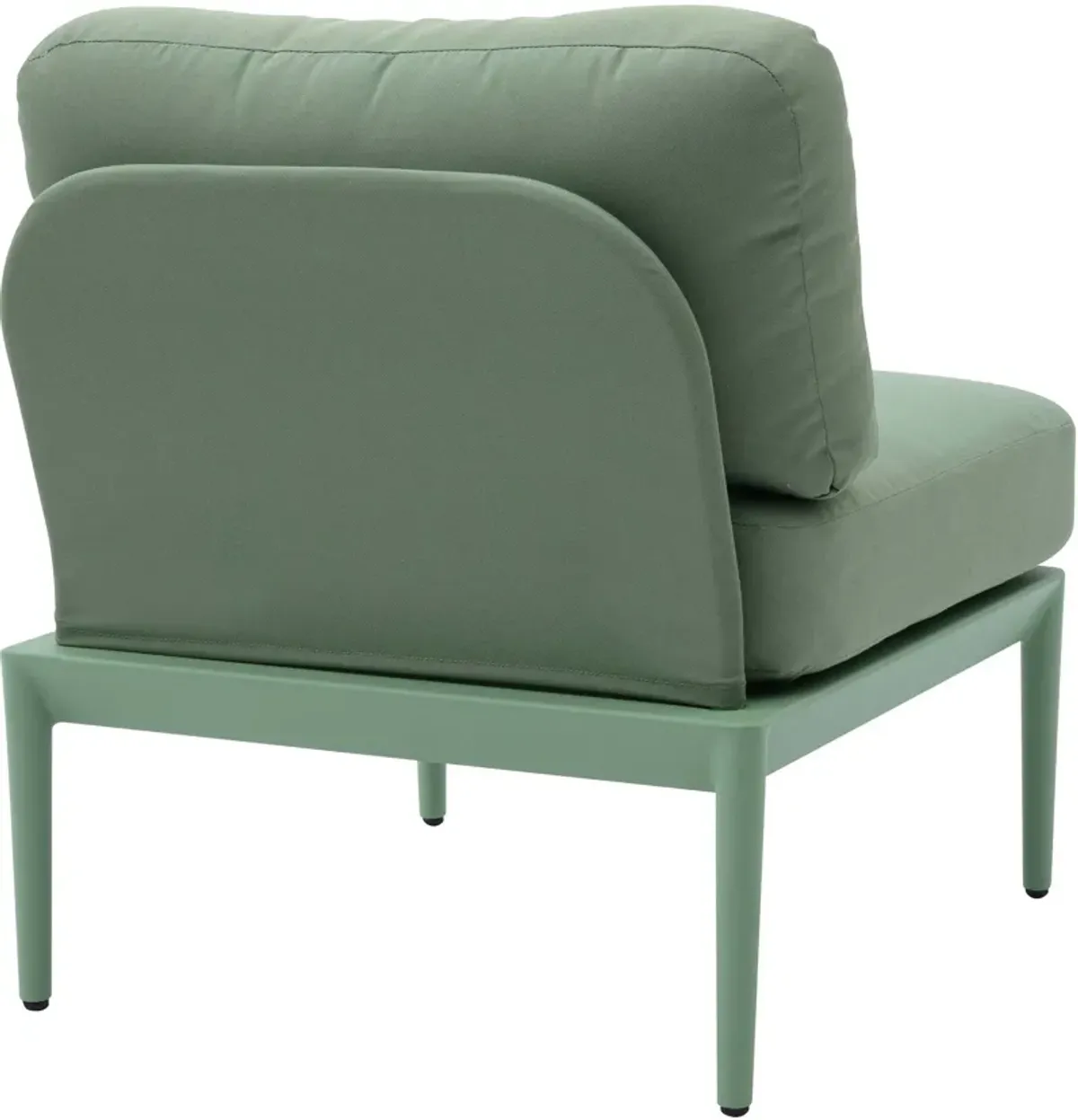 Vancouver Outdoor Armless Chair - Green