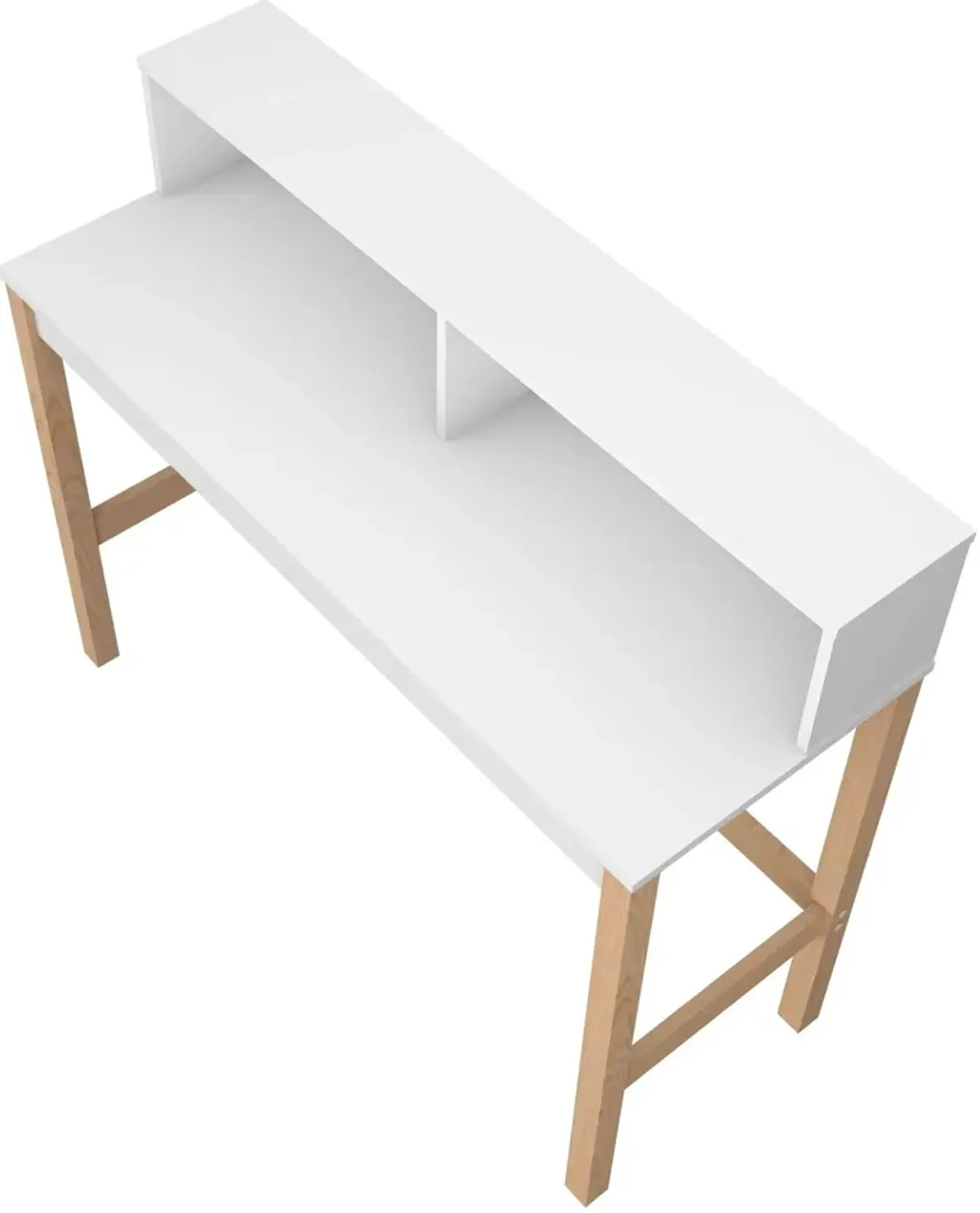 Eiffel Desk - White/Oak