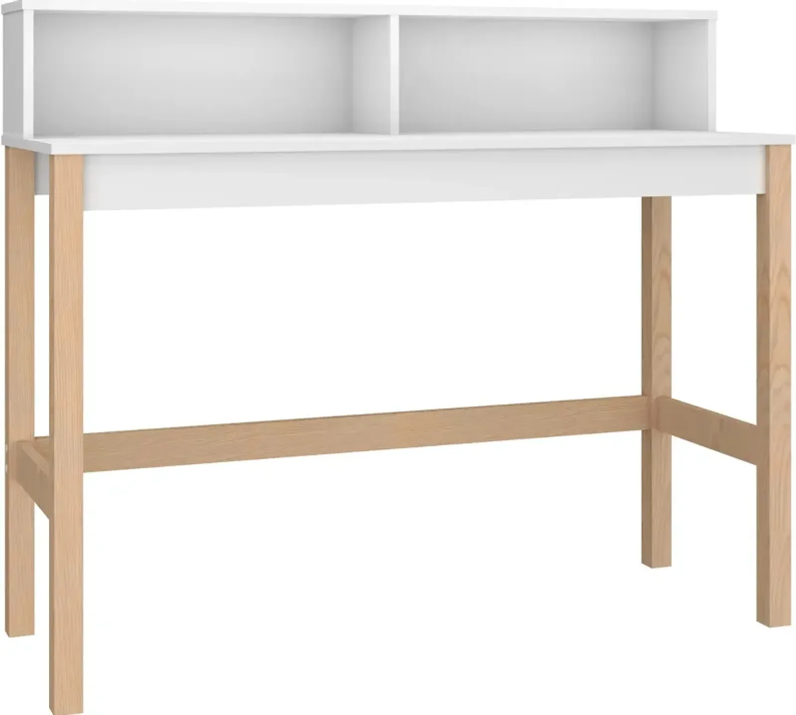 Eiffel Desk - White/Oak