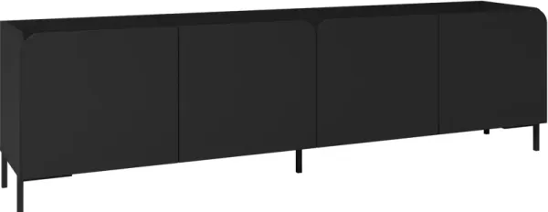 Duane 71" TV Stand - Black