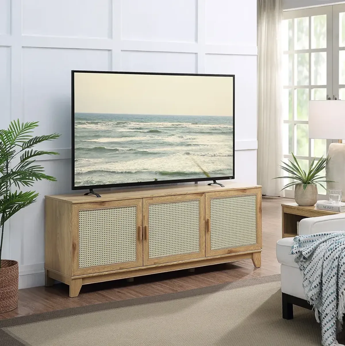 Kylian 63" TV Stand - Nature