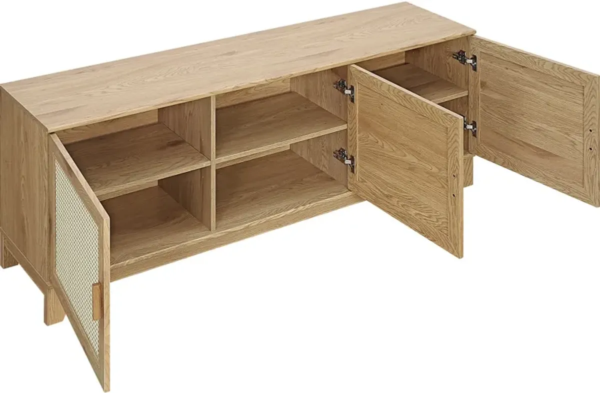 Kylian 63" TV Stand - Nature