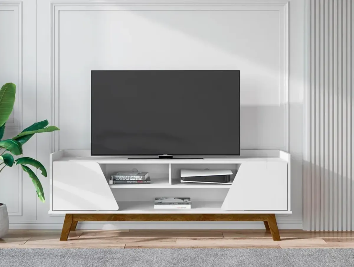 Bogardus 63" TV Stand - White