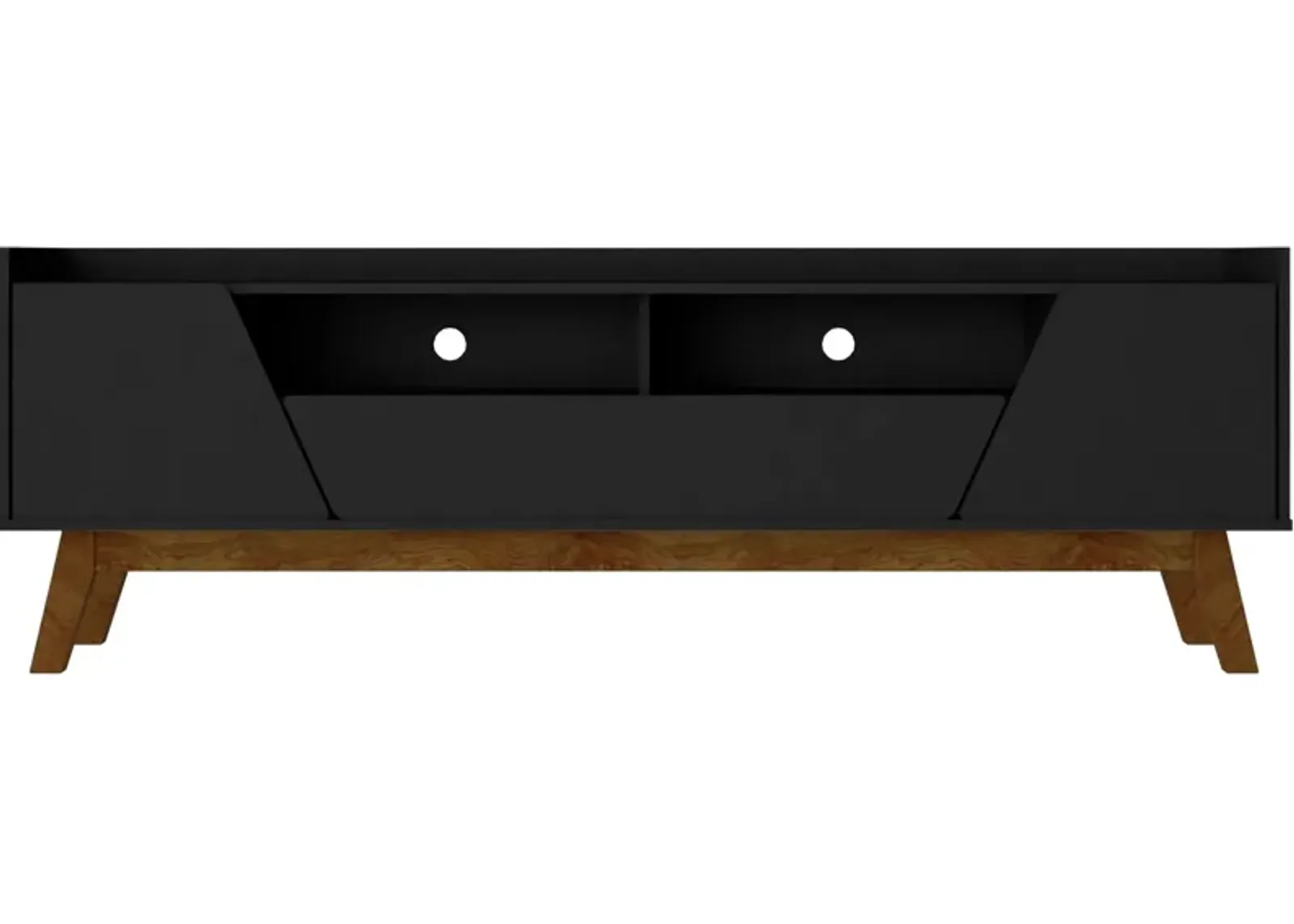 Bogardus 71" TV Stand -  Matte Black