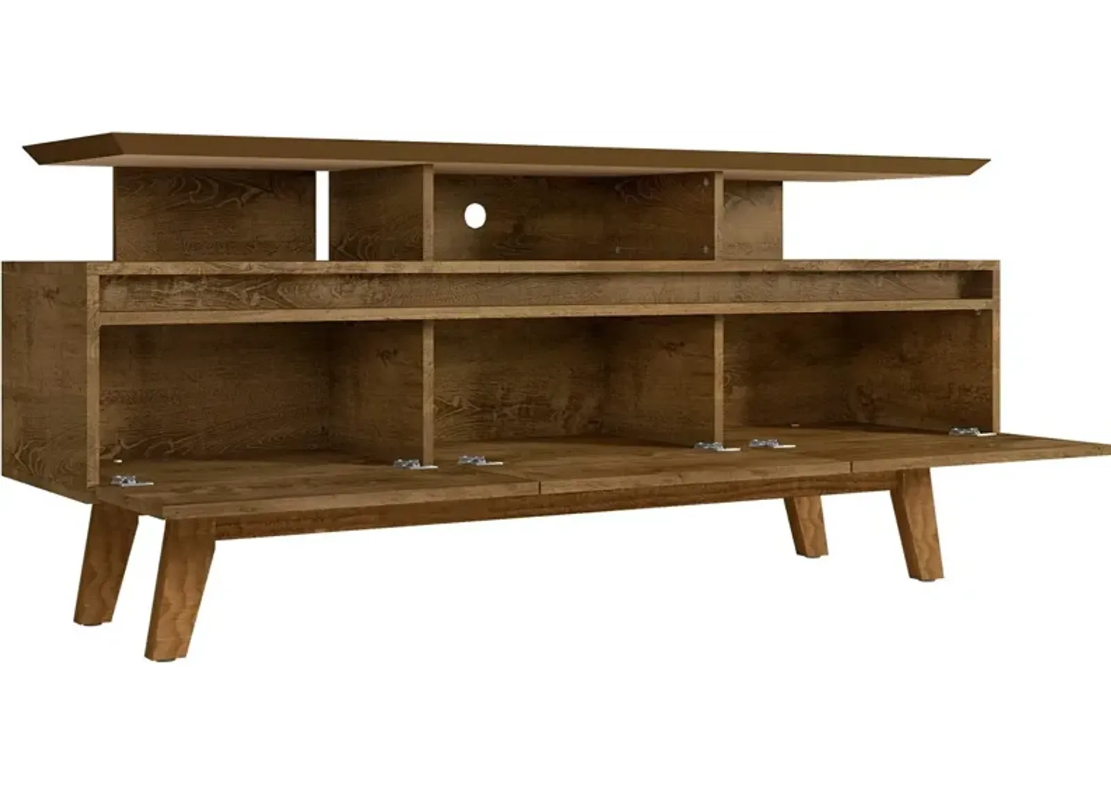 Valor 63" TV Stand - Rustic Brown