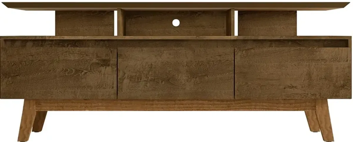 Valor 71" TV Stand - Rustic Brown