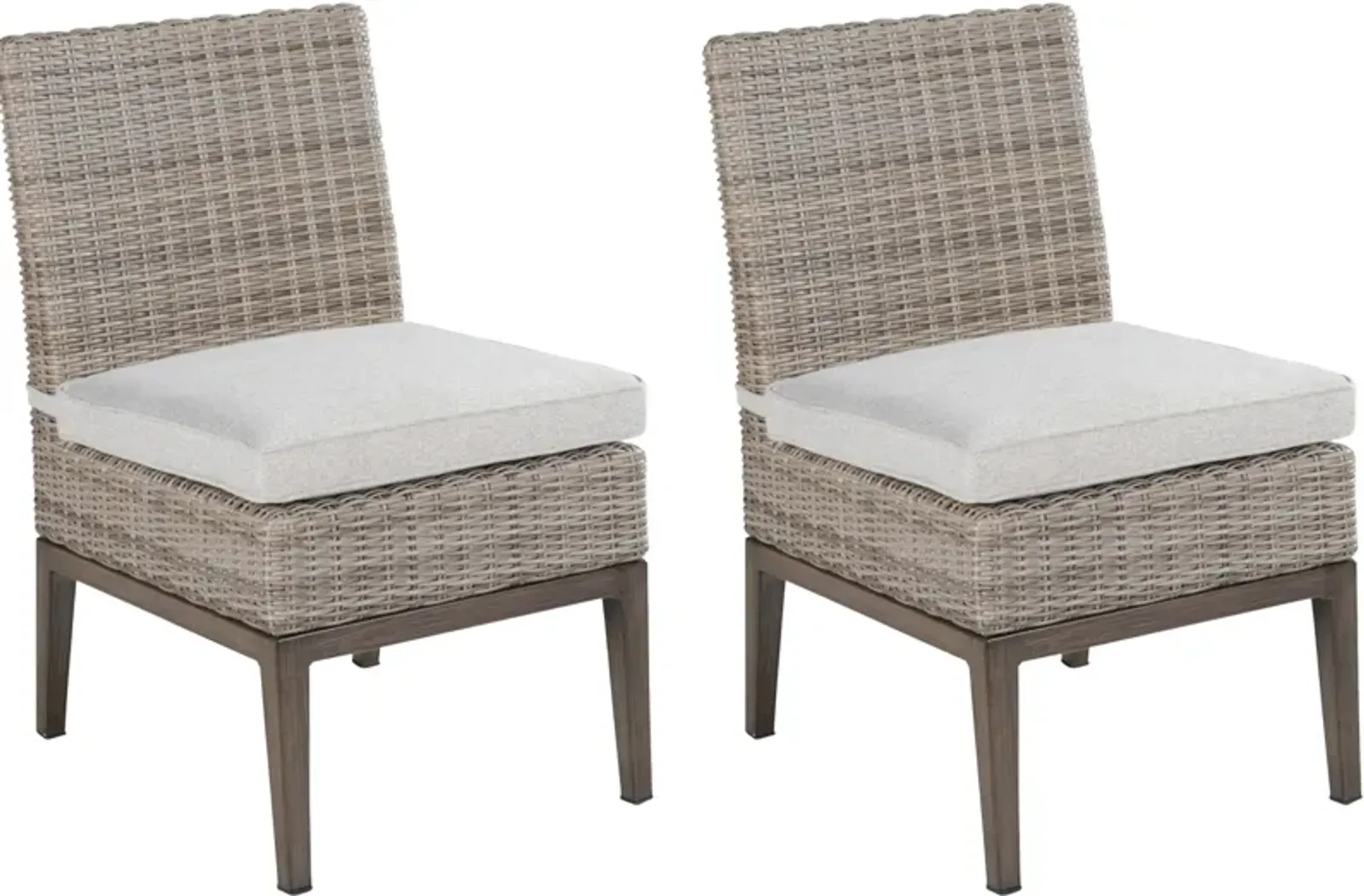 Caribbean Outdoor Set of 2 Dining Chairs