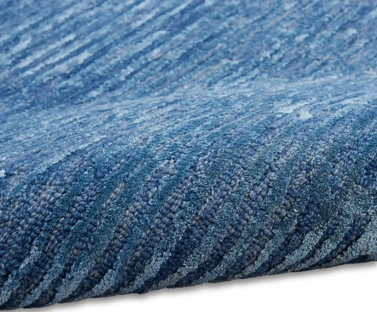 Linnea 4' x 6' Area Rug - Blue