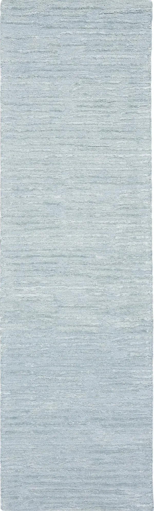 Linnea 2' x 8' Runner Area Rug - Light Blue