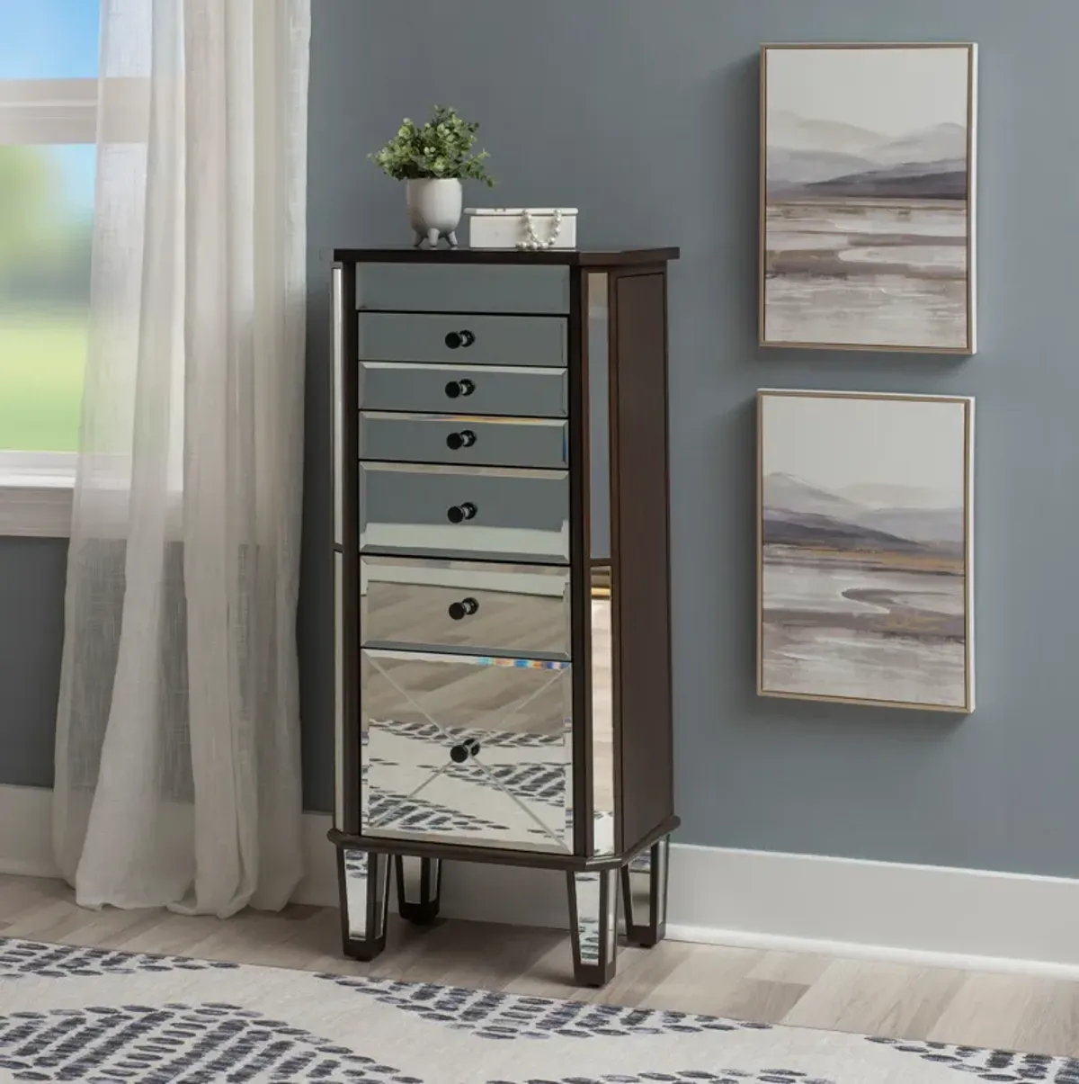 Mekia Jewelry Armoire