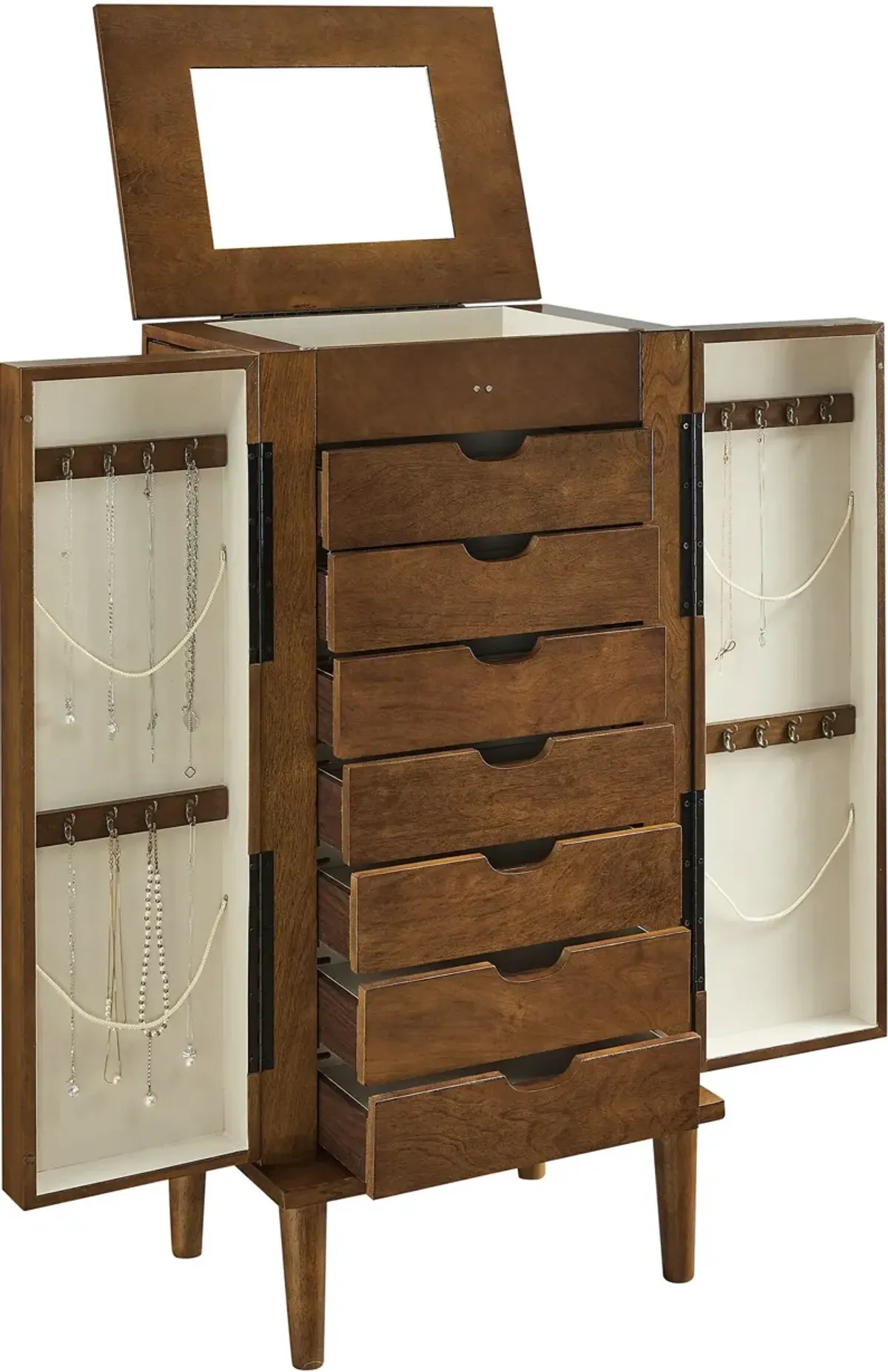 Lorilynn Jewelry Armoire - Brown