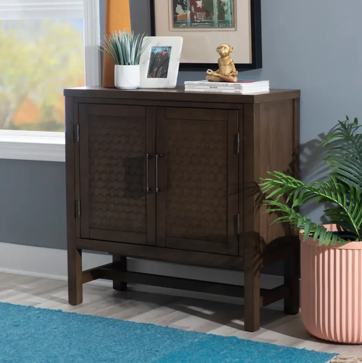 Lorna Accent Cabinet - Brown