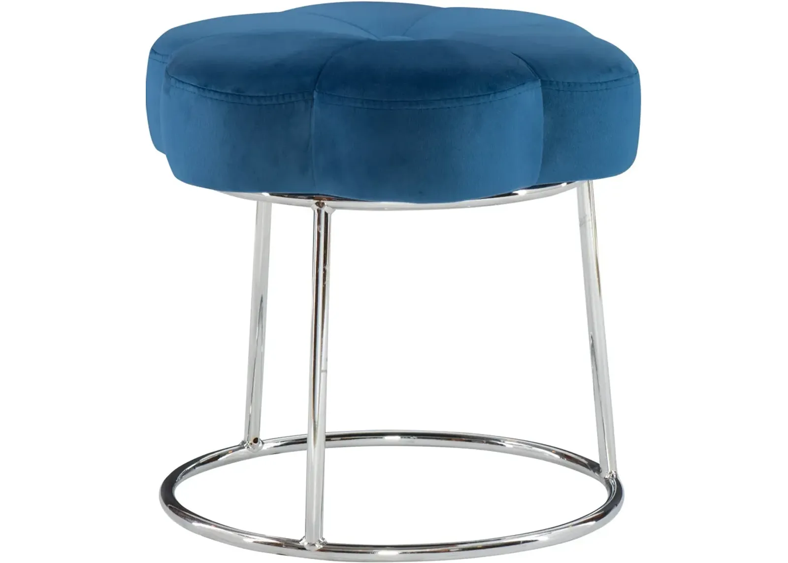 Dora Vanity Stool - Navy