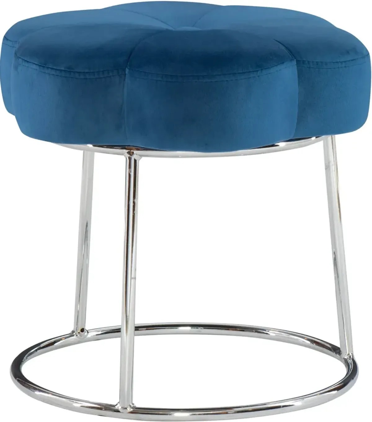 Dora Vanity Stool - Navy