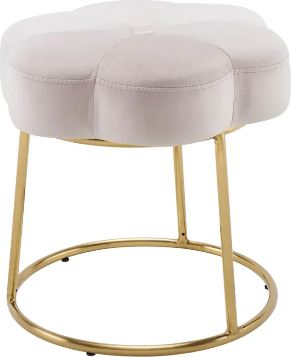 Dora Vanity Stool - Pink