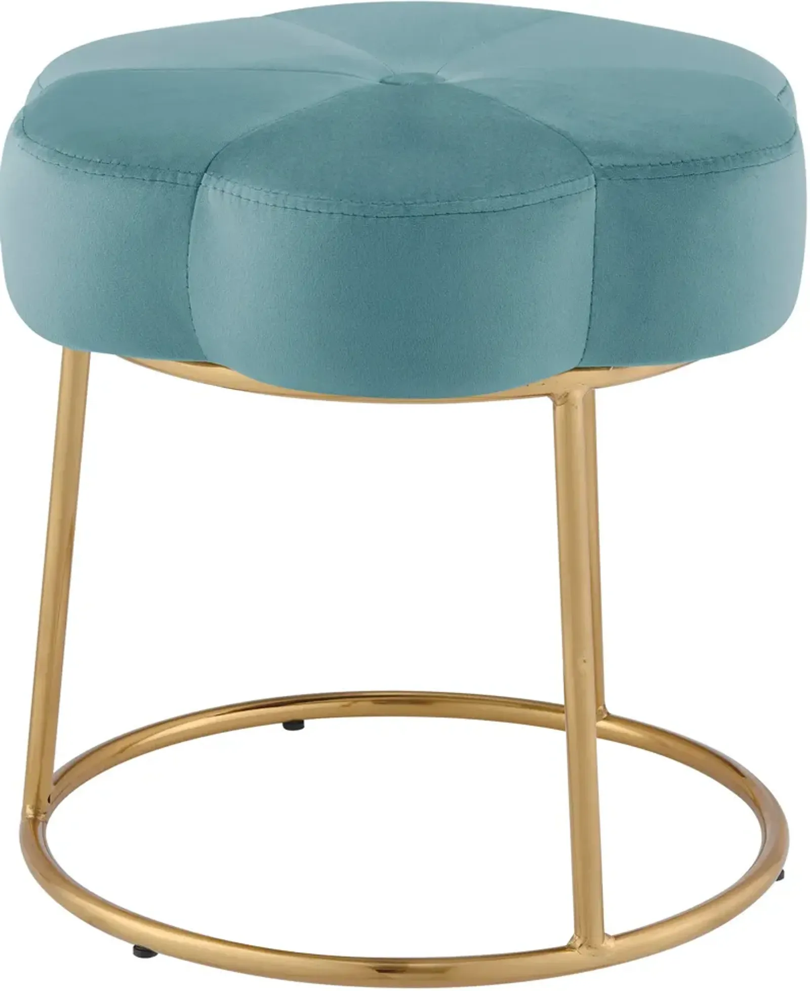 Dora Vanity Stool - Teal