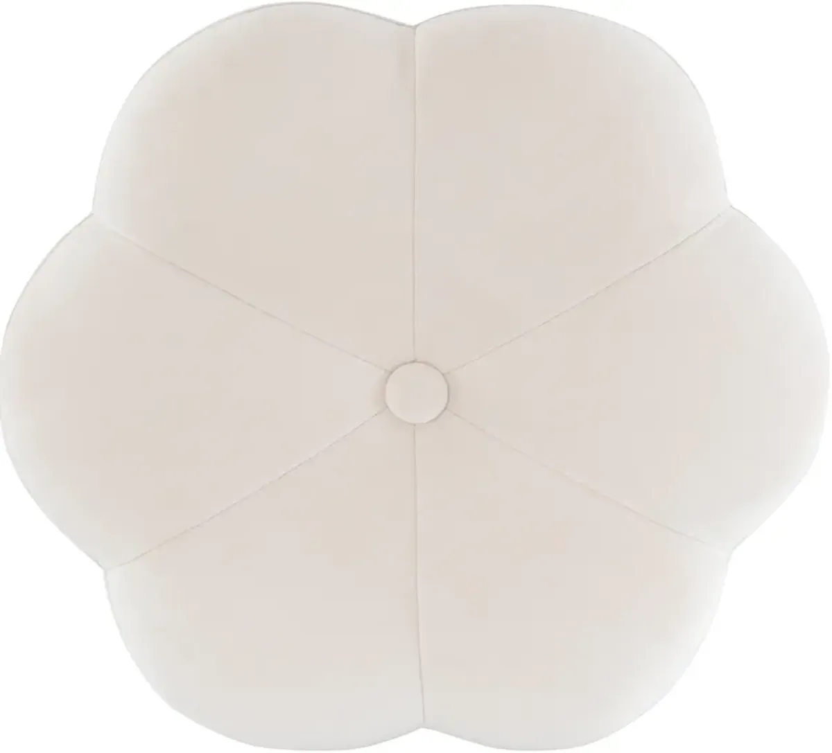 Dora Vanity Stool - White