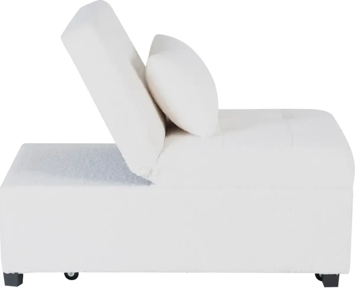 Riley Dozer Bed - Off-White