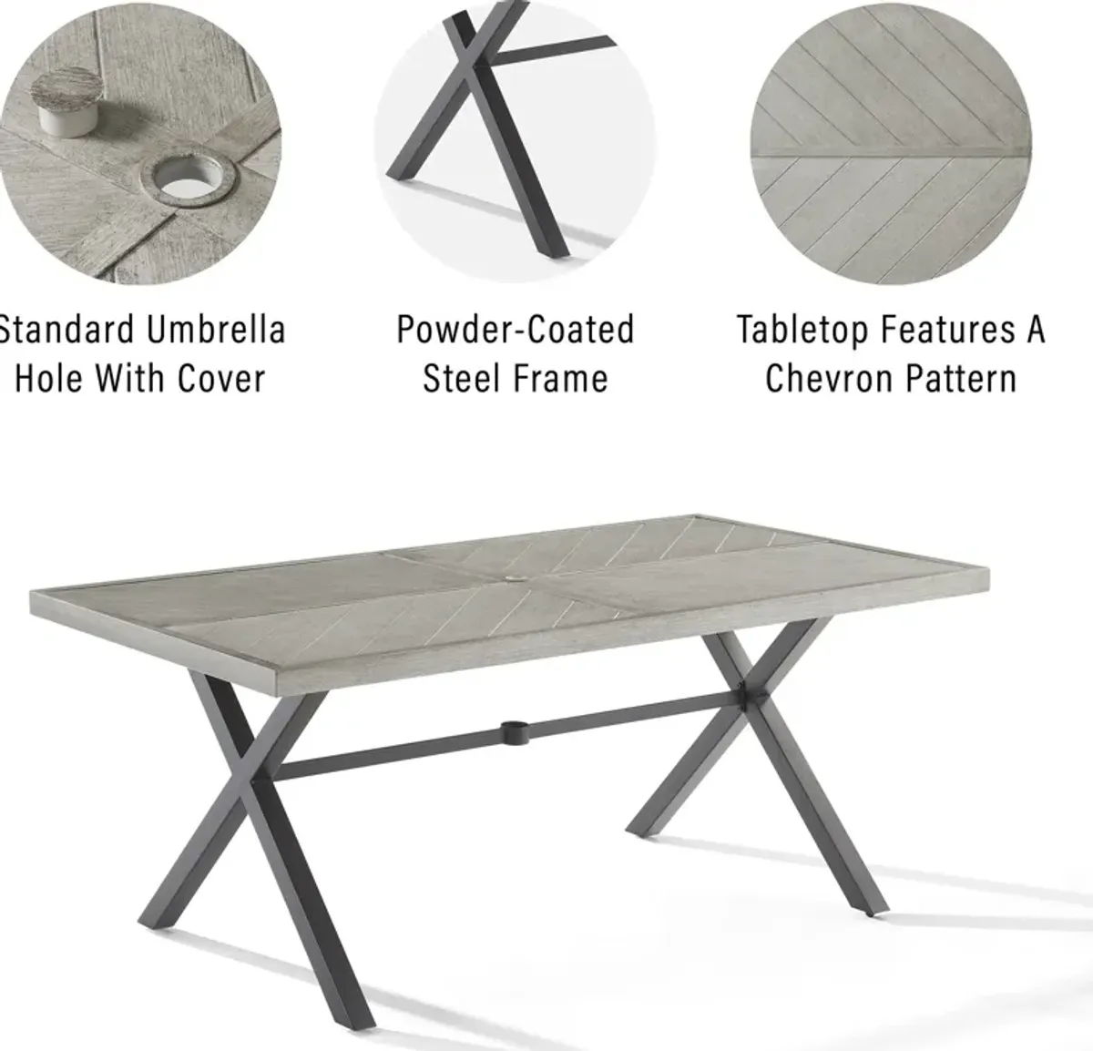 Boise Outdoor Dining Table