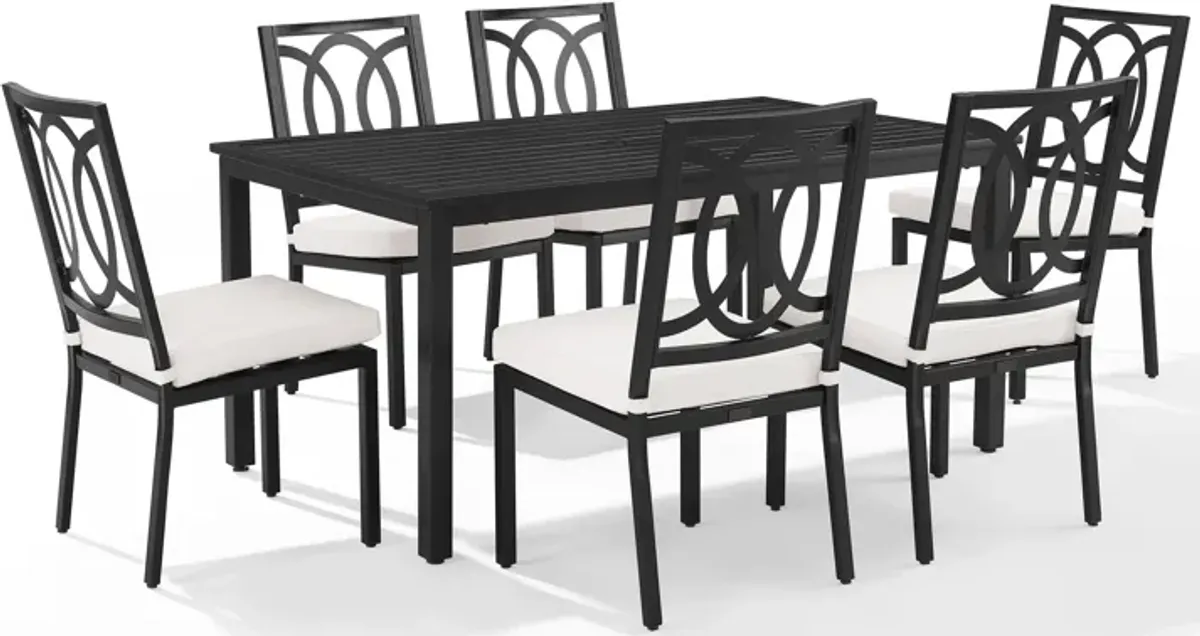 Whidbey Outdoor Dining Table and 6 Dining Chairs