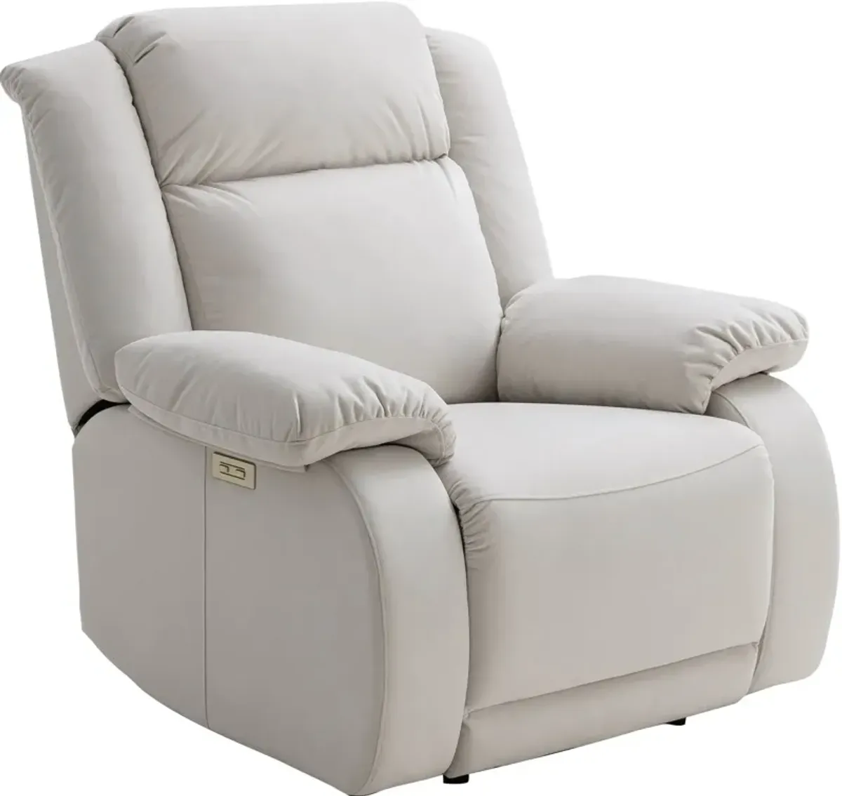 Jaxson Power Recliner - White