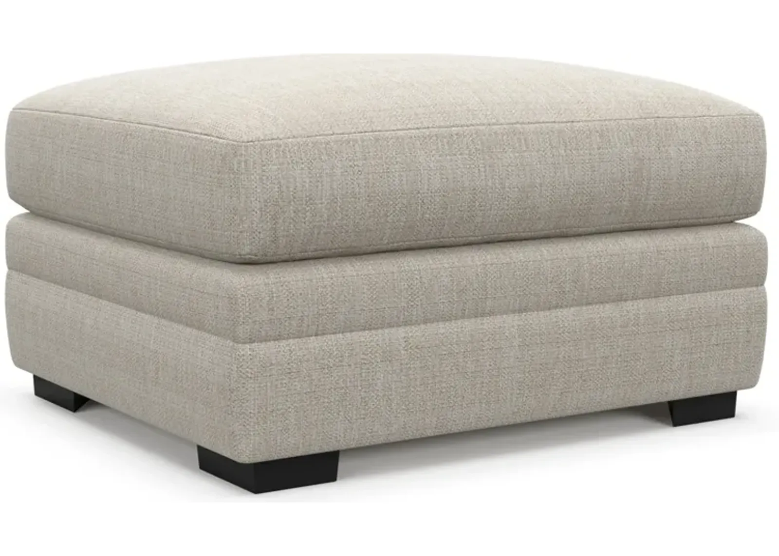 Winston Hybrid Comfort Ottoman - Mason Porcelain