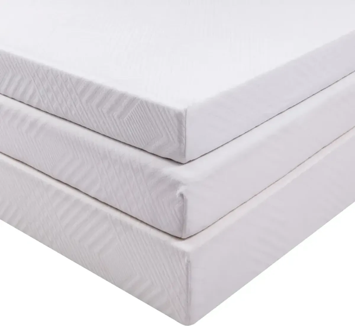 Gel Green Tea AeroFusion Memory Foam 6" Twin Mattress in a Box - White