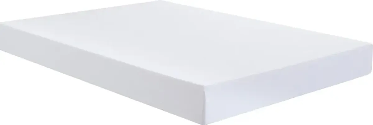 Gel Green Tea AeroFusion Memory Foam 6" Twin Mattress in a Box - White