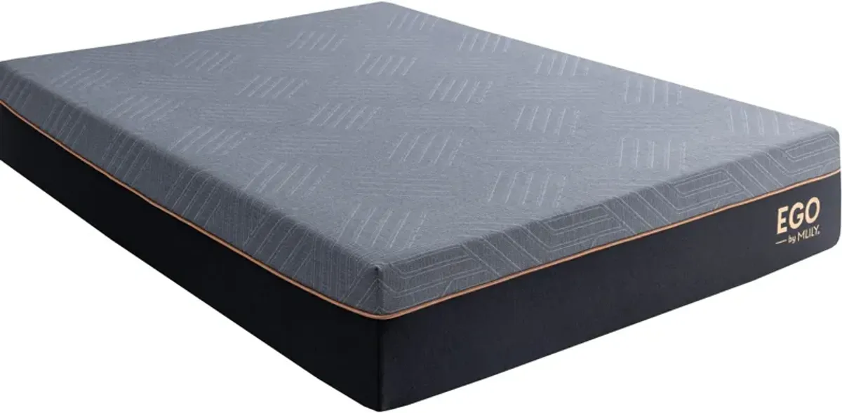 Ventilated Copper-Gel AeroFusion Memory Foam 12" Twin Mattress in a Box - Black