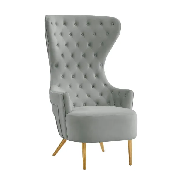 Luis Accent Chair - Gray