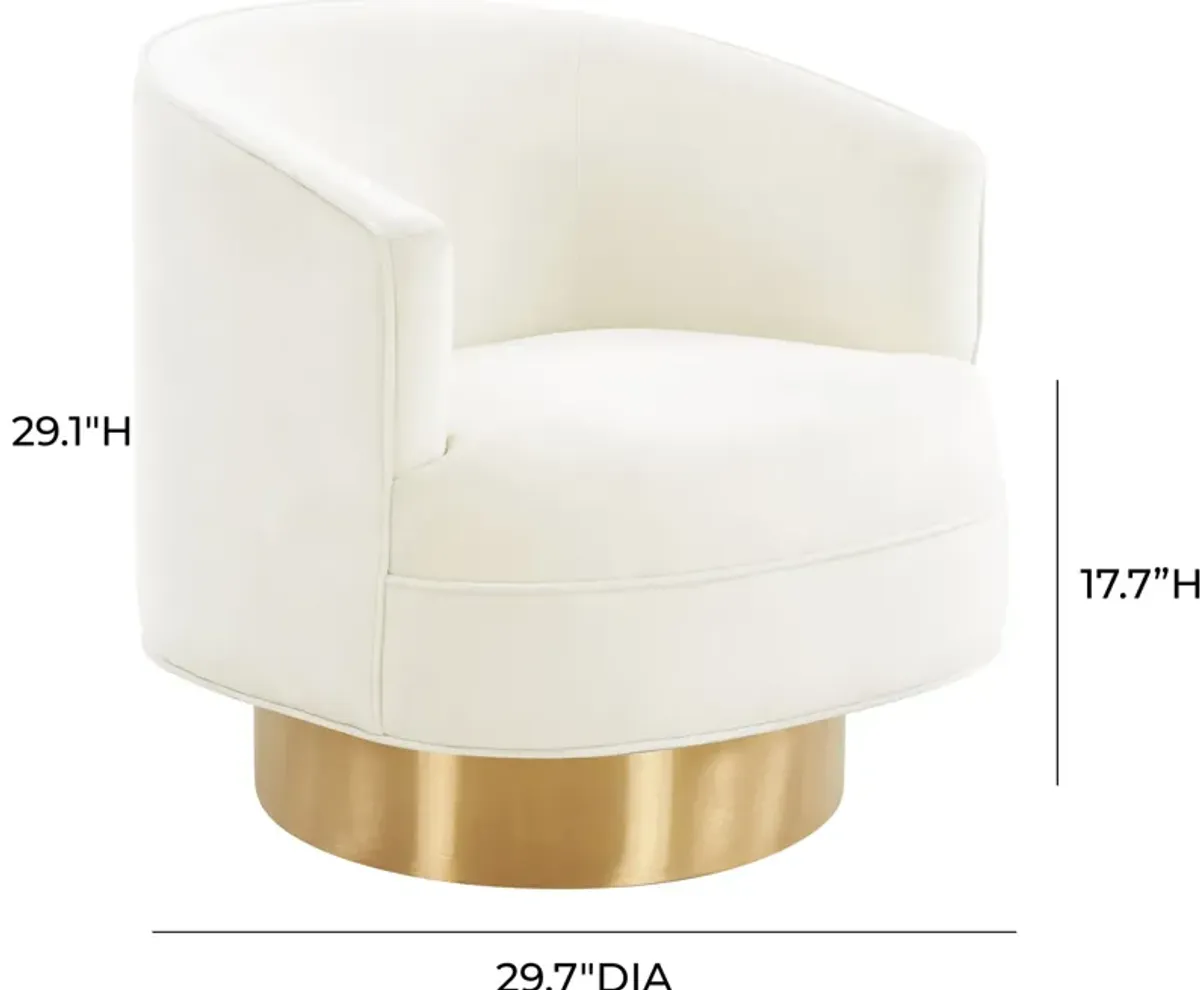 Vanessa Swivel Accent Chair