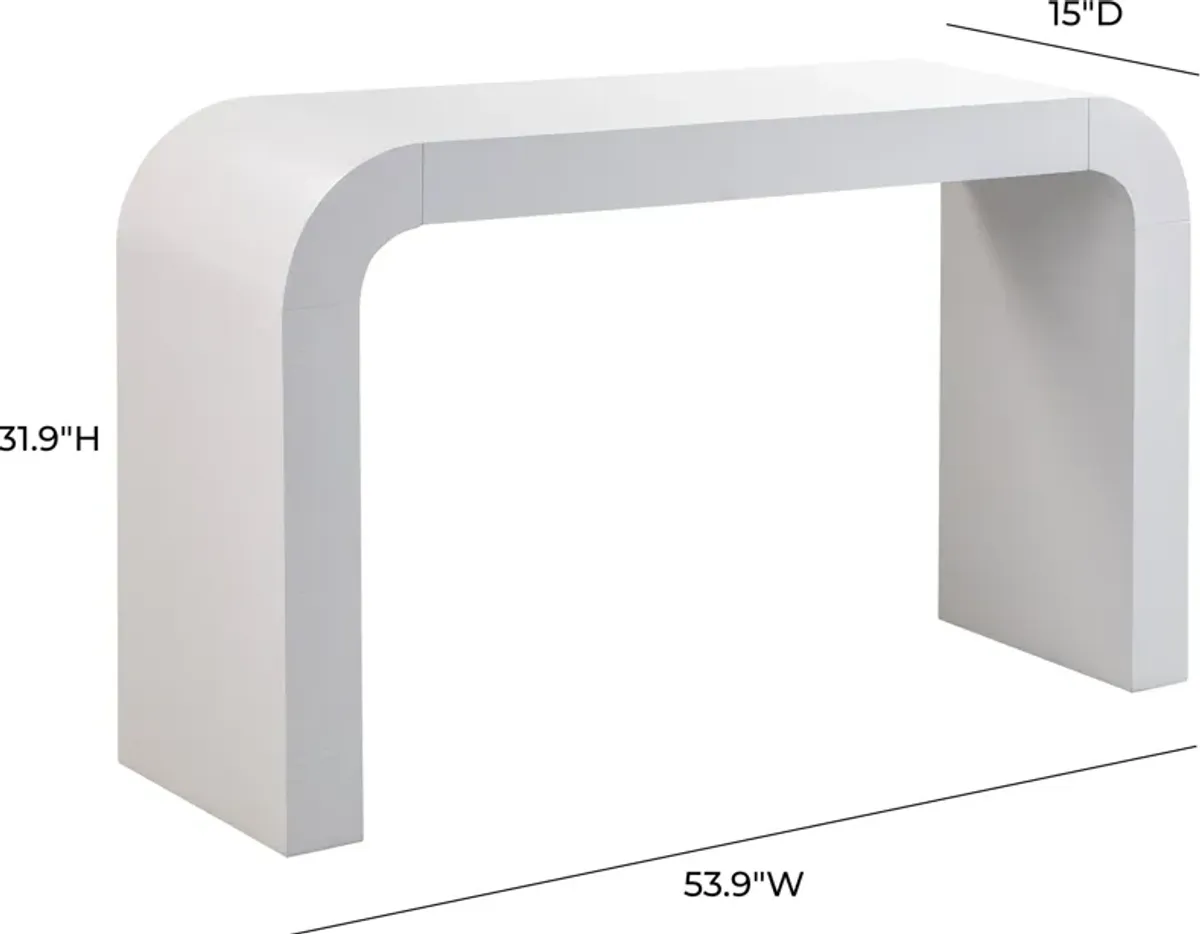 Laverne Console Table - White