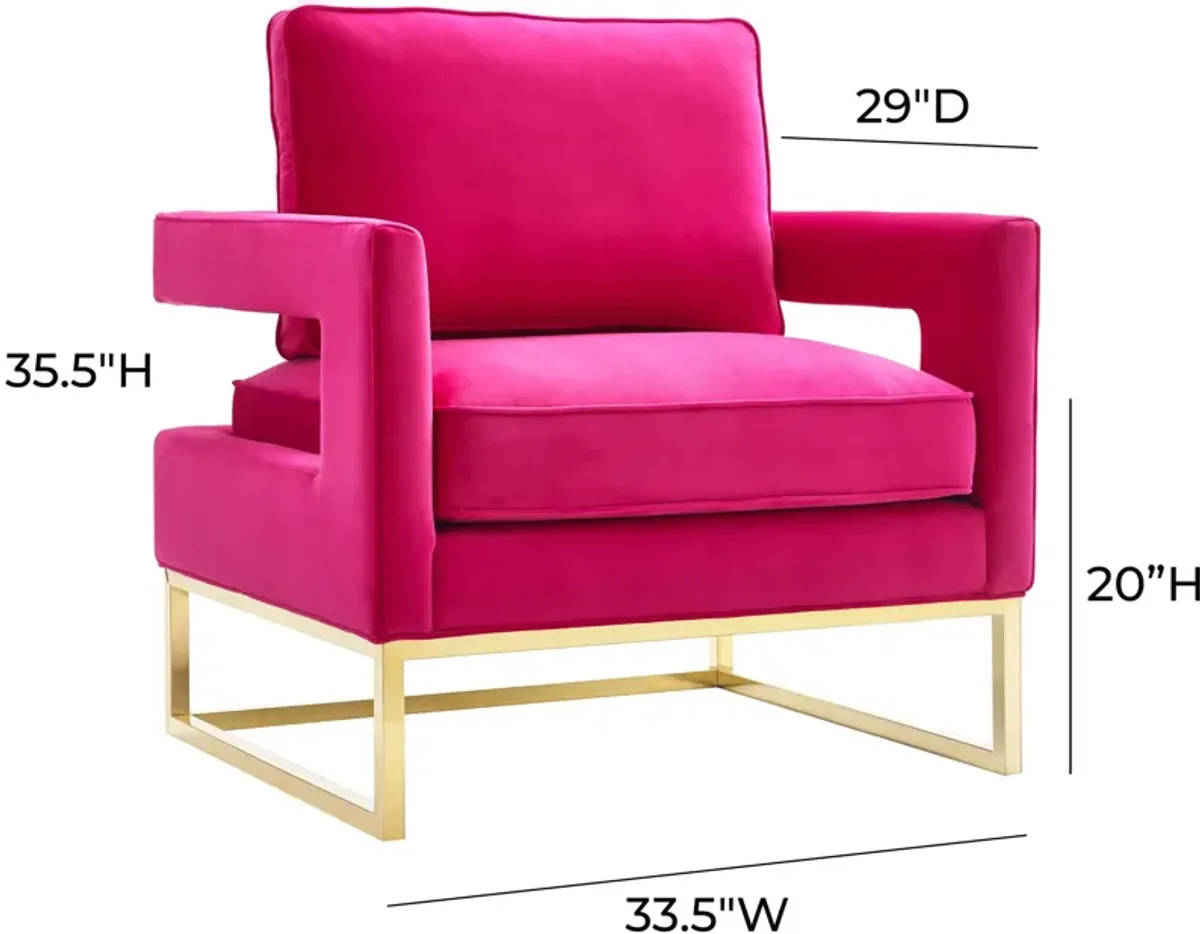 Mellissa Accent Chair - Pink