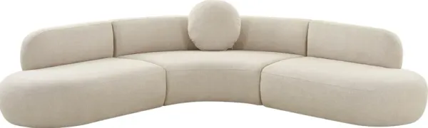 Clifford 3-Piece Sectional - Beige