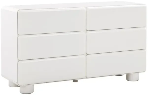 Tischa Dresser - White