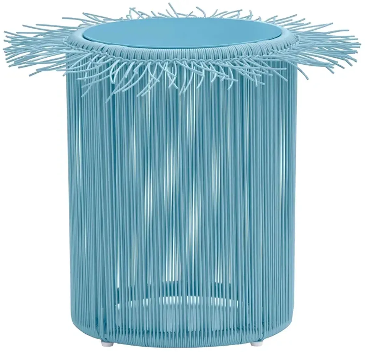 La Jolla Outdoor End Table - Blue