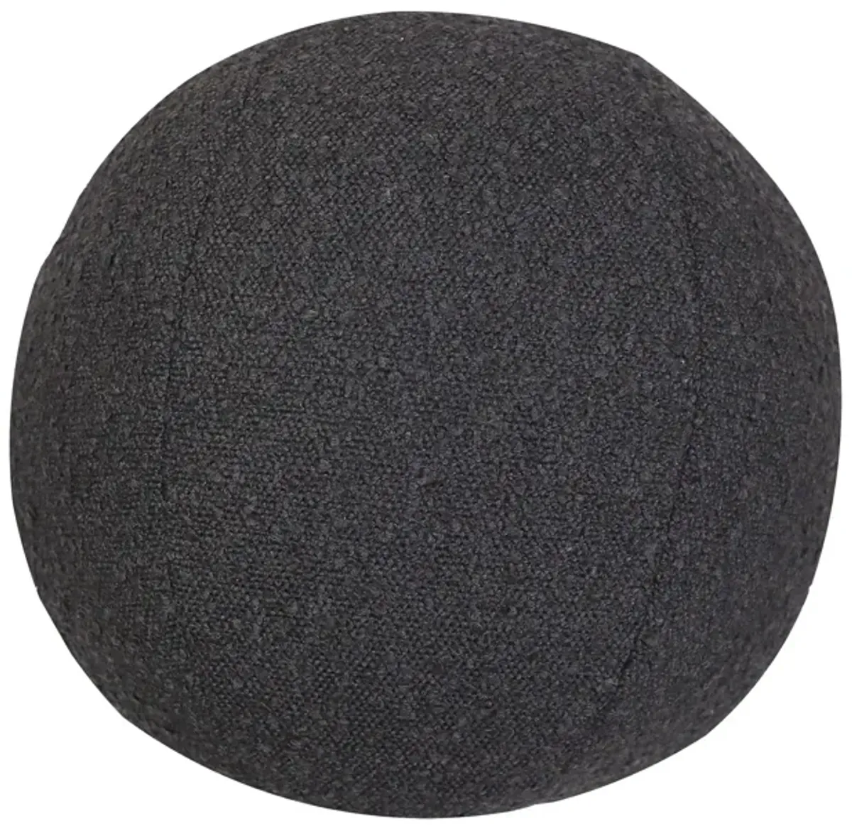 Rafa 9" Accent Pillow - Black Boucle
